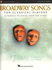 Broadway Songs for Classical Players (Book/Online audio)
